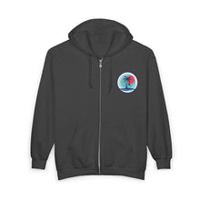 Load image into Gallery viewer, Beach Boss Mom (Heavy Blend™) Full Zip Hooded Sweatshirt