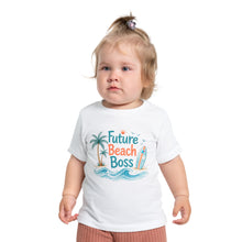 Load image into Gallery viewer, "Future Beach Boss" Baby Short Sleeve T-Shirt