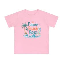 Load image into Gallery viewer, "Future Beach Boss" Baby Short Sleeve T-Shirt