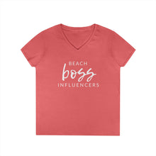 Load image into Gallery viewer, Ladies' V-Neck T-Shirt