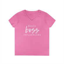 Load image into Gallery viewer, Ladies' V-Neck T-Shirt
