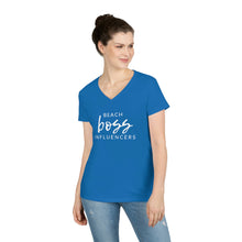 Load image into Gallery viewer, Beach Boss Ladies' V-Neck T-Shirt