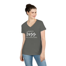 Load image into Gallery viewer, Beach Boss Ladies' V-Neck T-Shirt
