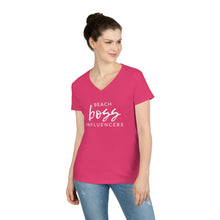 Load image into Gallery viewer, Beach Boss Ladies' V-Neck T-Shirt