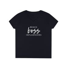 Load image into Gallery viewer, Beach Boss Ladies' V-Neck T-Shirt