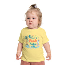 Load image into Gallery viewer, "Future Beach Boss" Baby Short Sleeve T-Shirt
