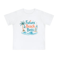Load image into Gallery viewer, "Future Beach Boss" Baby Short Sleeve T-Shirt
