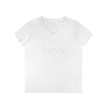 Load image into Gallery viewer, Ladies' V-Neck T-Shirt
