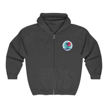 Load image into Gallery viewer, Beach Boss Mom (Heavy Blend™) Full Zip Hooded Sweatshirt
