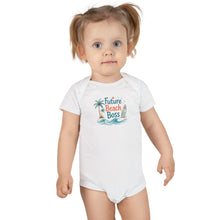 Load image into Gallery viewer, Future Beach Boss Onesie® Organic Baby Bodysuit
